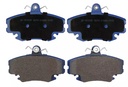 PASTILLA FRENO RENAULT 19 93-99/CLIO 00-10/MEGANE 1.6 98-03/PLATINA 1.6 99.9MM ITAL-BRAKE GTX