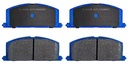 PASTILLA FRENO TOYOTA TERCEL/COROLLA 119.7 MM ITAL-BRAKE GTX