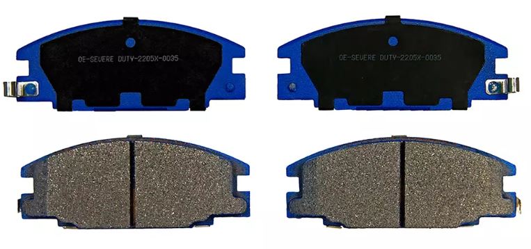 PASTILLA FRENO CHEVROLET LUV 89> 127*51*16.3 MM ITAL-BRAKE GTX