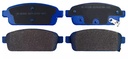 PASTILLA FRENO CHEVROLET CRUZE 1.8-2.0 10-17/ORLANDO 2.0-2.4 11-16/TRACKER 1.8 13-18 TRASERAS ITAL-BRAKE GTX 116.6MM