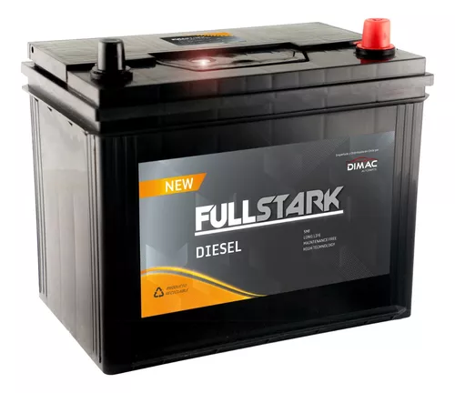 BATERIA 80 AMPERES FULLSTARK 520 CCA S85D26LBH POSITIVO DERECHO 