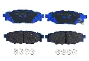 PASTILLA FRENO SUBARU LEGACY 2.0 04-10/IMPREZA 2.0-2.5 06-10 TRASERAS 110.4MM GTX