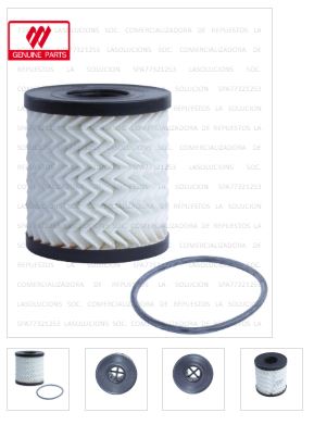 FILTRO ACEITE CITROEN BERLINGO | PEUGEOT 206 DIESEL HU711/51X OR FR (1109-AH)