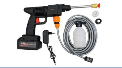 HIDROLAVADORA LIMPIEZA AUTO BATERIA RECARGABLE