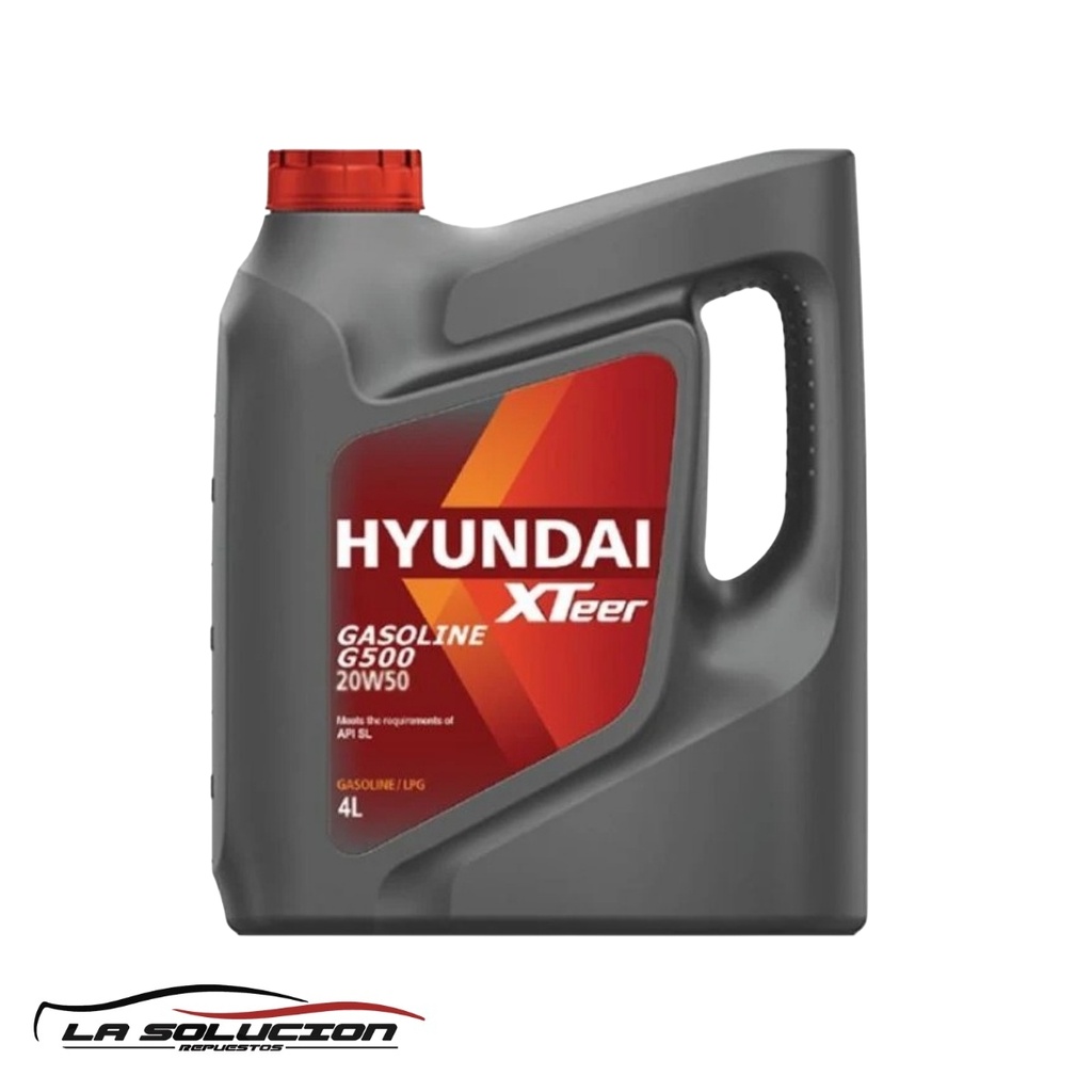 ACEITE HYUNDAI G500 20W50 4 LITROS