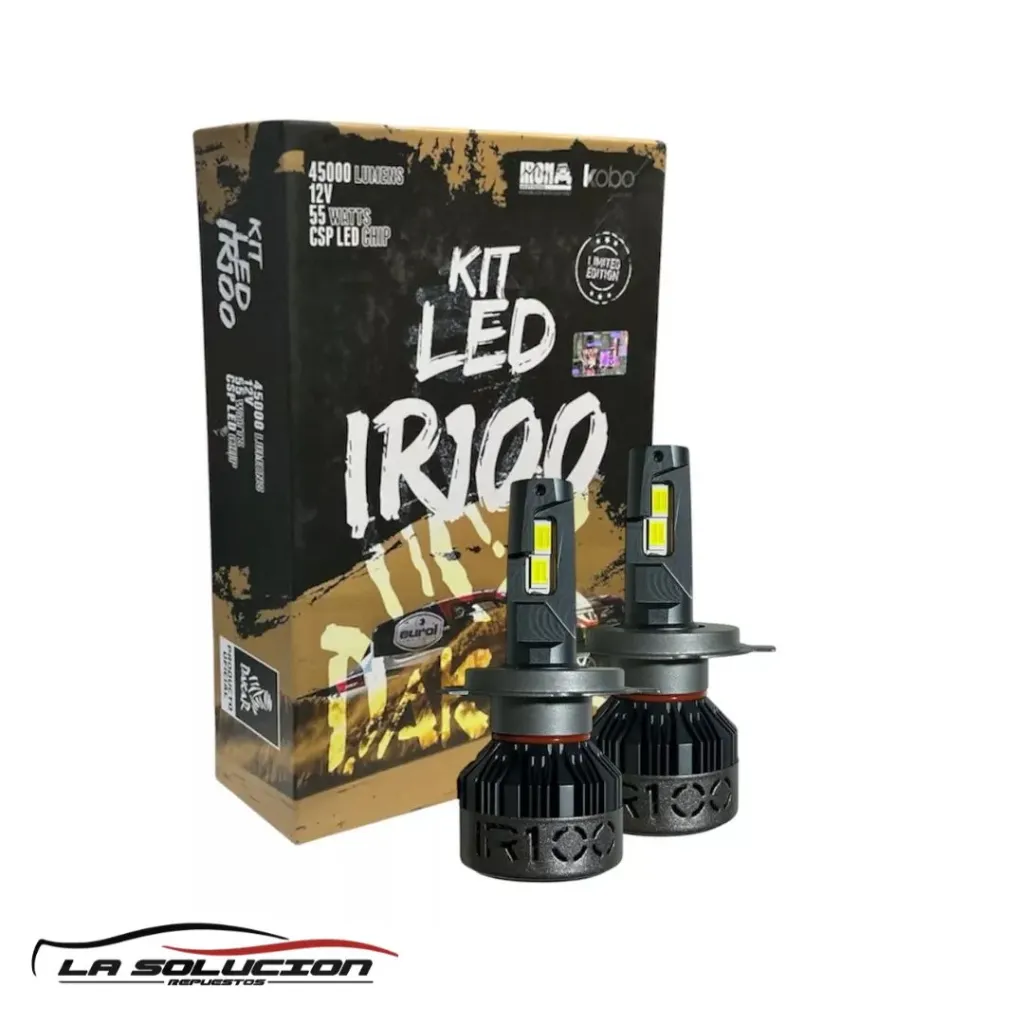 KIT LED H-4 IR100 45000 LUMENES DAKAR