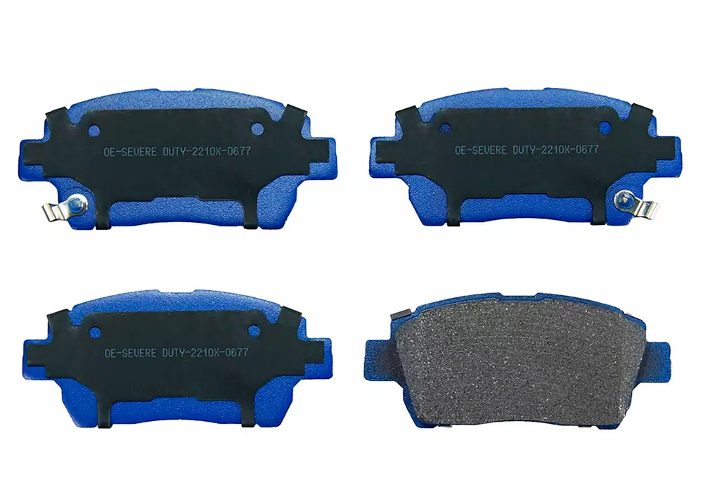 PASTILLA FRENO TOYOTA YARIS 99-05/GREAT WALL VARIOS/BYD C/ABS 116.3MM GTX