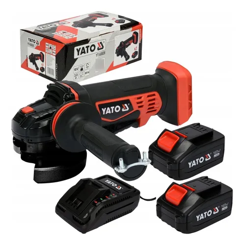 ESMERIL ANGULAR INHALAMBRICO YATO 18V M14 5"