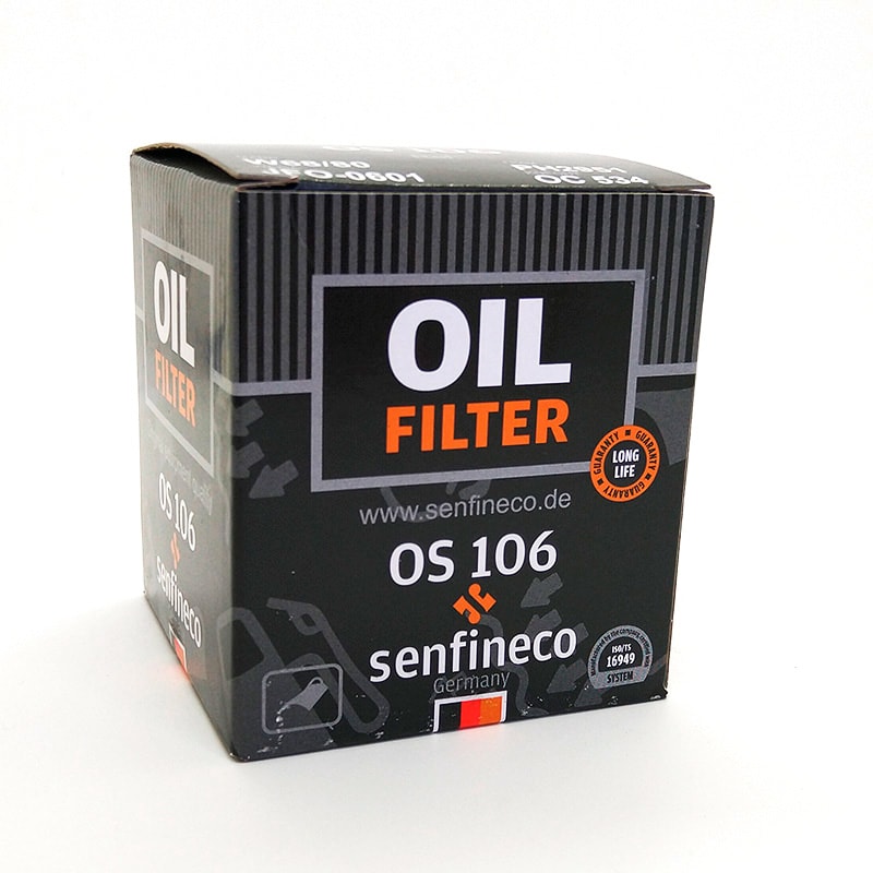 FILTRO ACEITE SUZUKI SWIFT 90-11/ SWIFT SPORT 12-16/AERIO/SX4 W610/80 SENFINECO