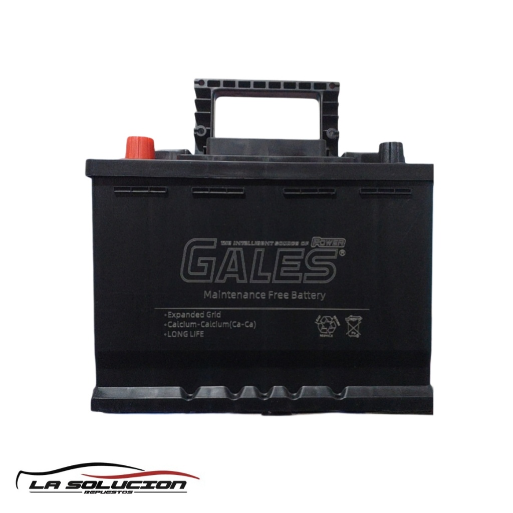 BATERIA 55 AMPERES GALES 500CCA POSITIVO IZQUIERDO 55565MF