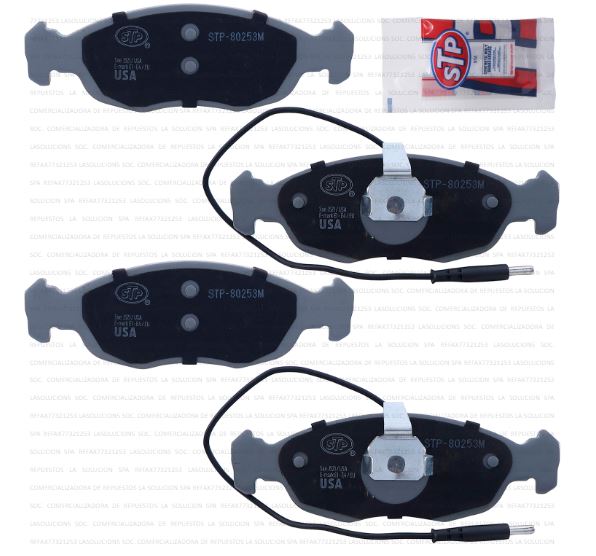 PASTILLA FRENO CITROEN SAXO XSARA | 306 1.6 94-98 STP (0986461764)