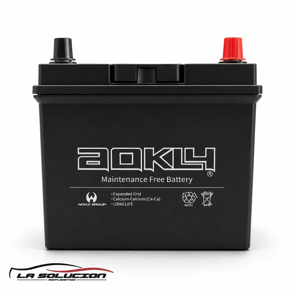 [22979] BATERIA 35 AMPERES AOKLY 410 CCA SIN PESTAÑA POSITIVO DERECHO (36B20LMF)