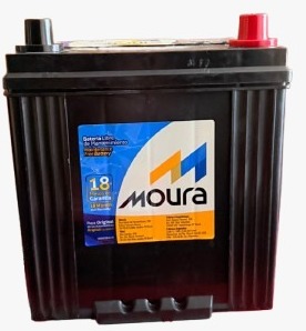 BATERIA 40 AMPERES MOURA 310 CCA CON PESTAÑA POSITIVO DERECHO