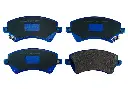 PASTILLA FRENO TOYOTA COROLLA 1.8 04-09 | COROLLA 1.6 05-07 131.6MM GTX 