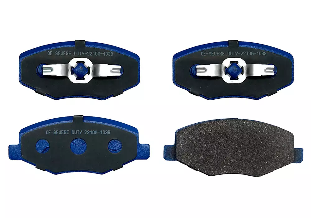 PASTILLA FRENO CHERY S21 C/ABS 08- DEL 118MM/100MM GTX