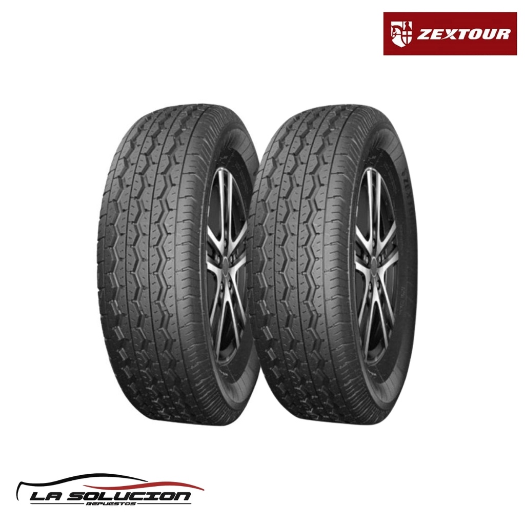 PAR DE NEUMATICOS 185 R14 ZEXTOUR LX755 LTR 8 TELAS
