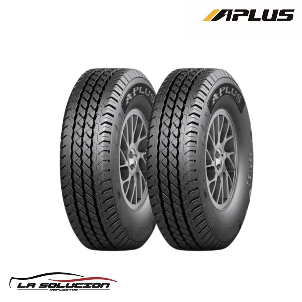 PAR DE NEUMATICOS 195 R14C APLUS
