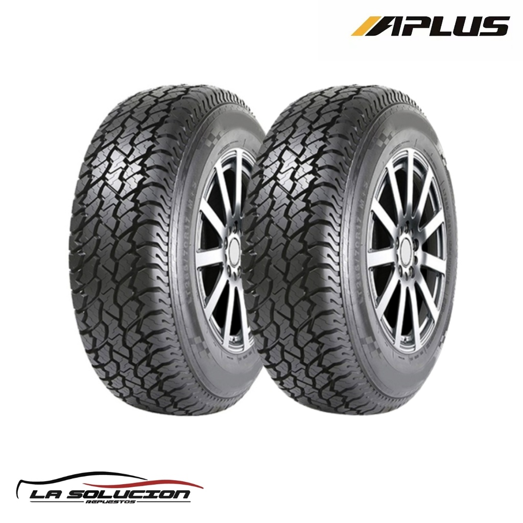 PAR DE NEUMATICOS 225/75 R16 APLUS AT A929 10 TELAS