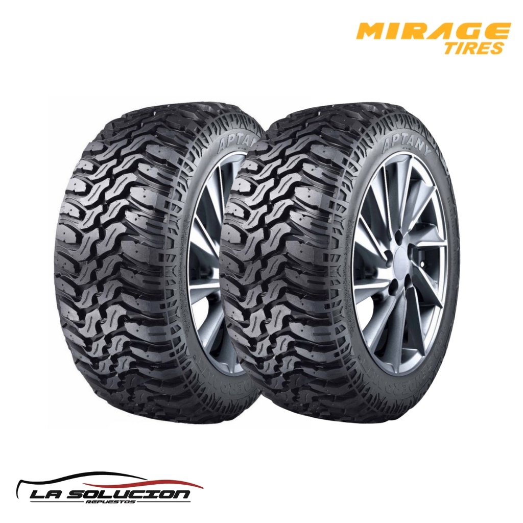 PAR DE NEUMATICOS 245/75 R16 MIRAGE/CACHLAND PANTANERO 10 TELAS
