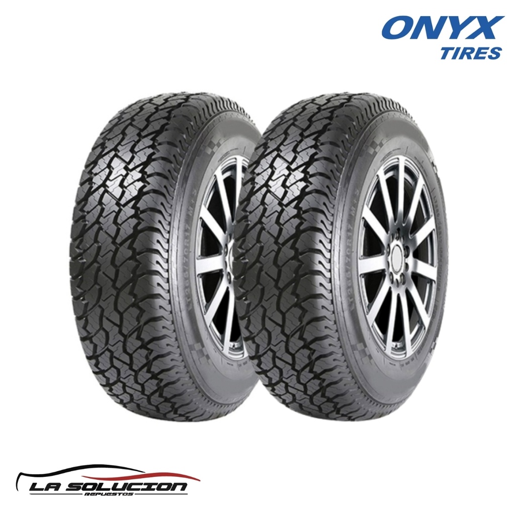 PAR DE NEUMATICOS 245/75 R16 ONYX AT 111S