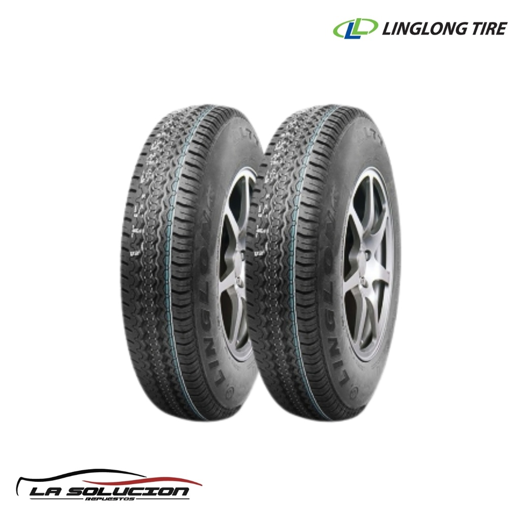 PAR DE NEUMATICOS 550 R13 LING LONG LL776 12 TELAS