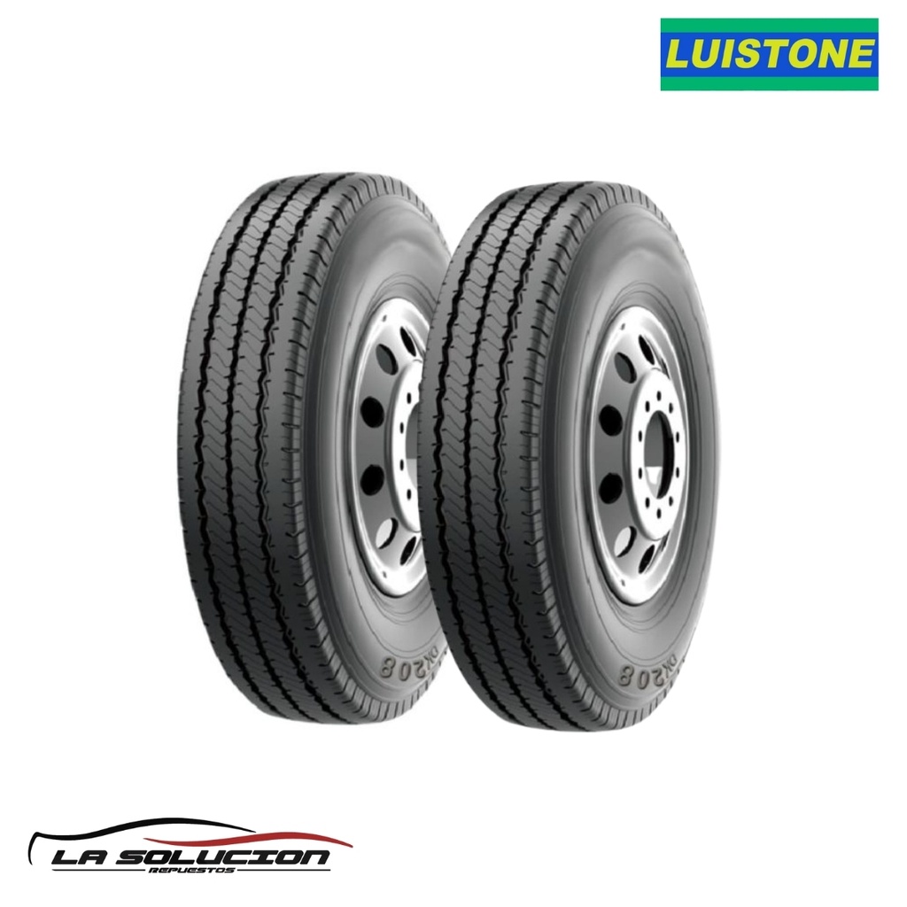 PAR DE NEUMATICOS 650R16 LUISTONE DK208 10 TELAS CAMARA Y CUBRE CAMARA