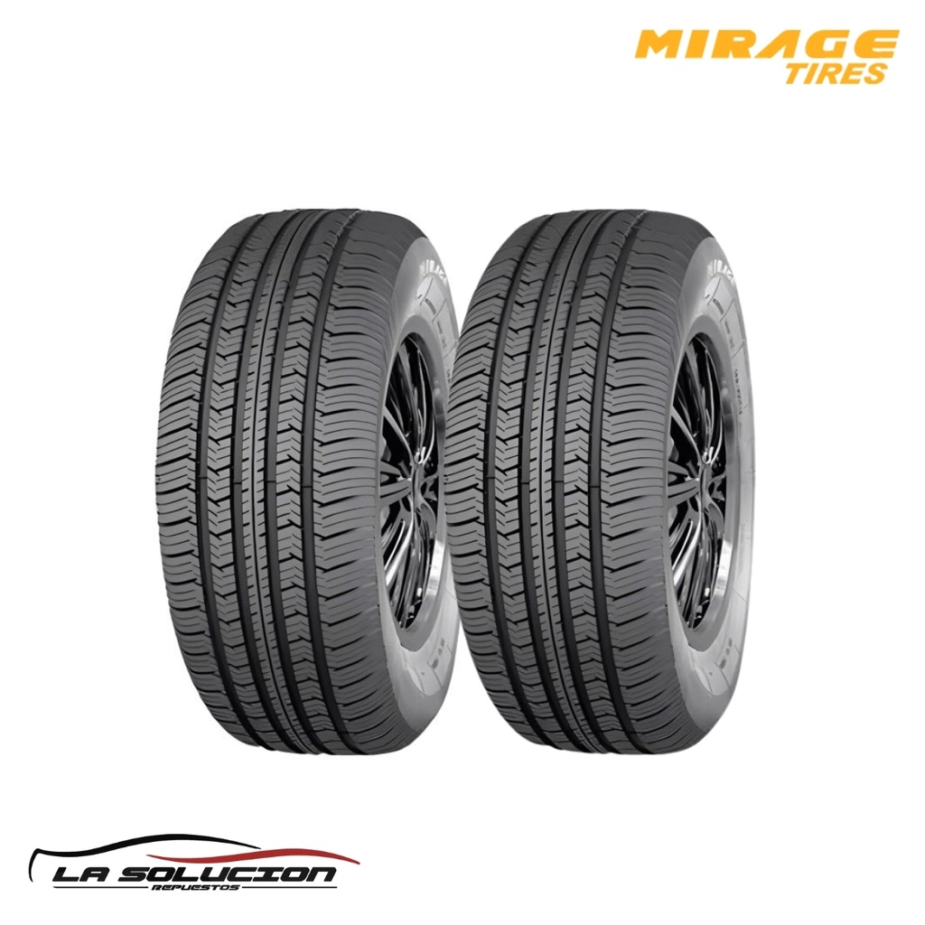 PAR DE NEUMATICOS 175/65 R14 MIRAGE MR166 82H H/T TL BLK CHN