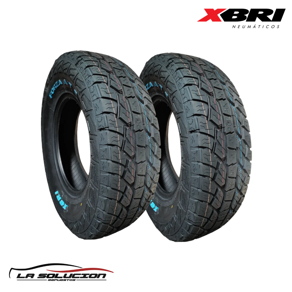 PAR DE NEUMATICOS 245/75 R16 6PR XBRI FORZA A/T 2 WL 111T 