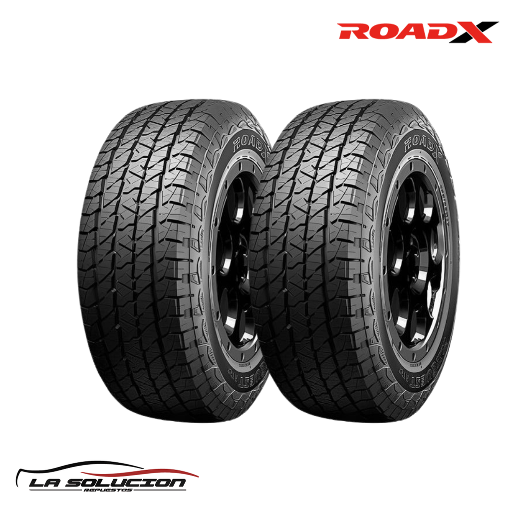 PAR DE NEUMATICOS 265/65 R17 ROADX A/T 112H RXQUEST TL BLK CHN