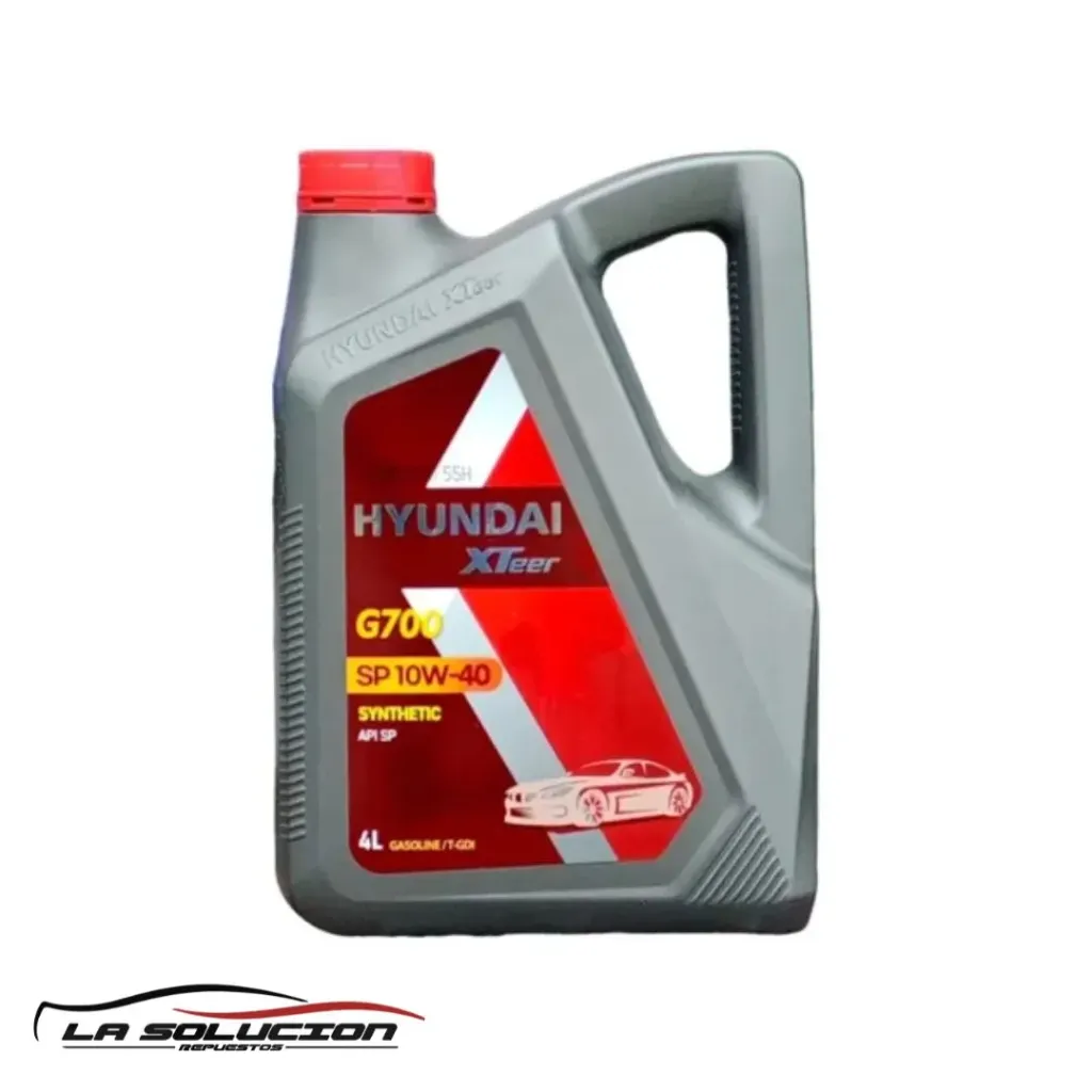 ACEITE 10W40 HYUNDAI XTEER G700 SP 4 LITROS (BENCINA)