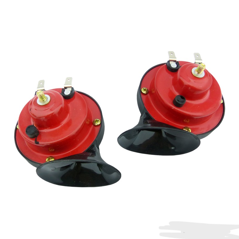 BOCINA 12V CARACOL PAR SIN RELAY 