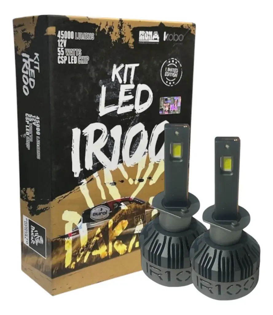 KIT LED H-1 IR100 45000 LUMENES IRON