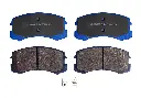 PASTILLA FRENO MITSUBISHI LANCER D 1.5, 1.6 00-09 114.2MM GTX