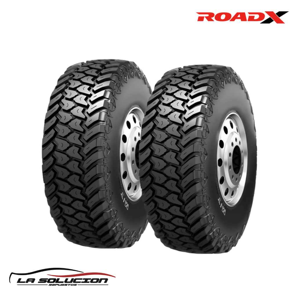 PAR DE NEUMATICOS 265/75 R16 ROADX MT 10PR 123/120Q