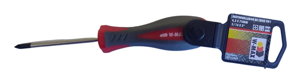 DESTORNILLADOR DE CRUZ PH 4.5X75MM W-MAX WURTH
