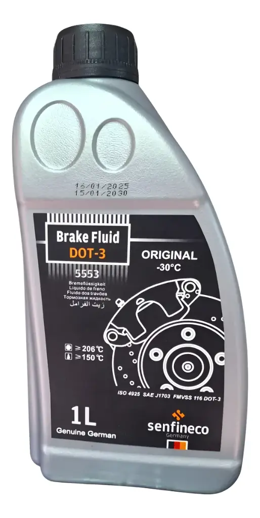 LIQUIDO DE FRENO 1 LITRO SENFINECO 5553 DOT3 