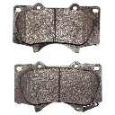 PASTILLA FRENO TOYOTA HILUX 3.0 10-15/HILUX 16-24/JAC T6-T8 (PB1055) SENFINECO 134.5MM (12845 CERAMICA) (21729 GTX)