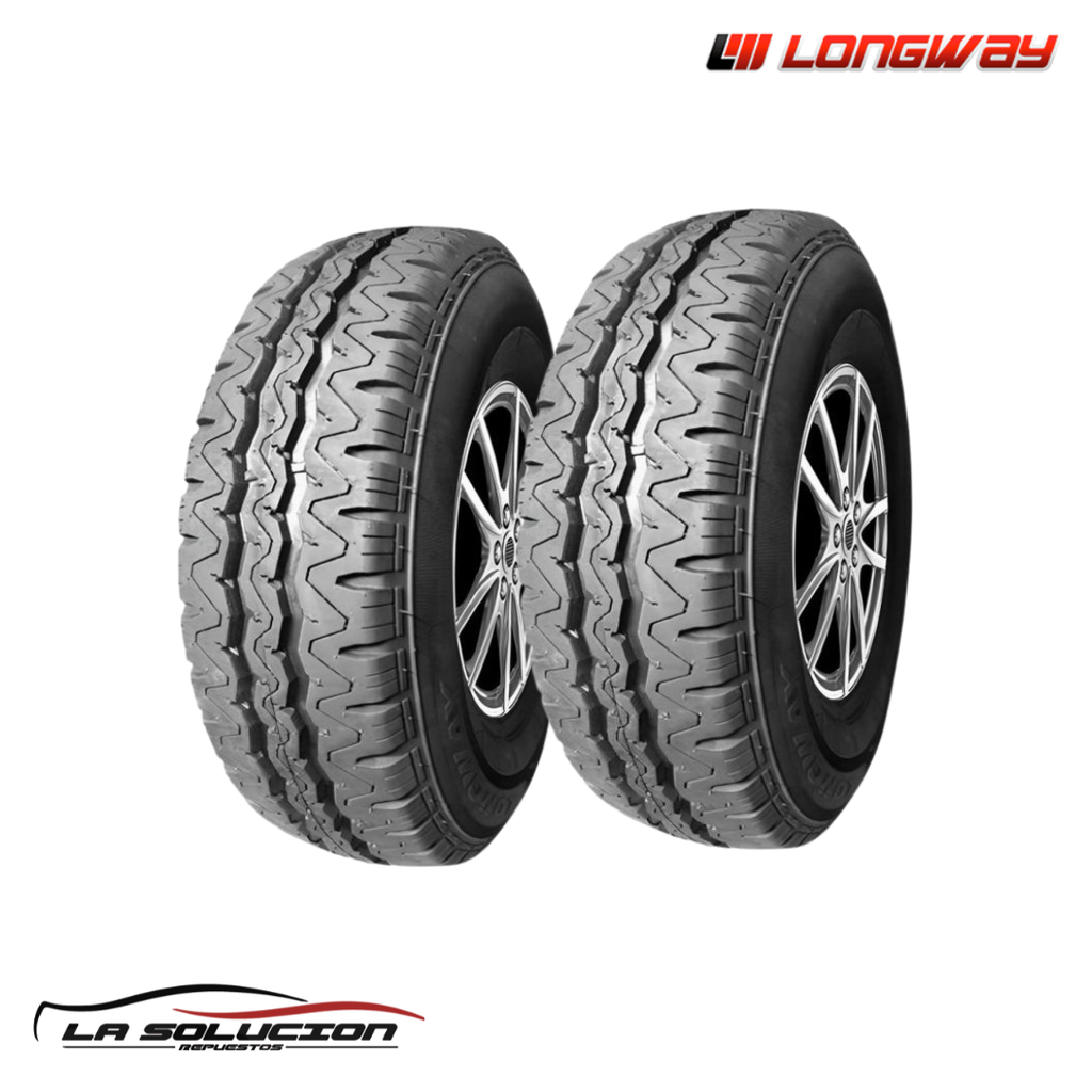 PAR DE NEUMATICOS 550 R13 LONGWAY 12PR 94/92P 