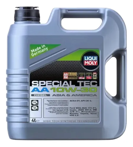 ACEITE 10W30 LIQUI MOLY SPECIAL TEC AA DIESEL 4 LITROS