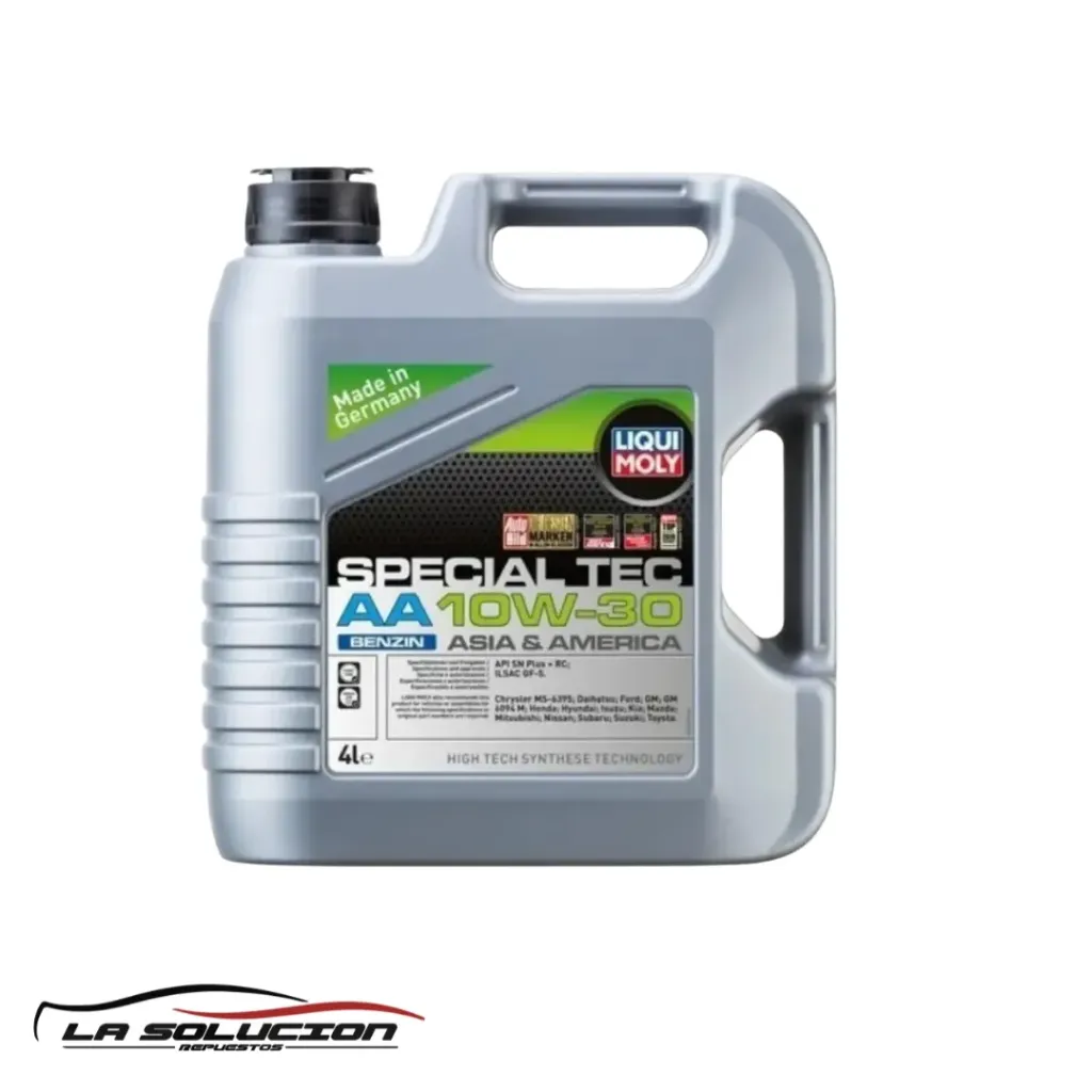 [24735] ACEITE 10W30 LIQUI MOLY SPECIAL TEC AA BENCINA 4 LITROS