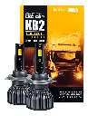 KIT LED KB2 DUAL AMARIILA-BLANCO 12/24VOLTS H4