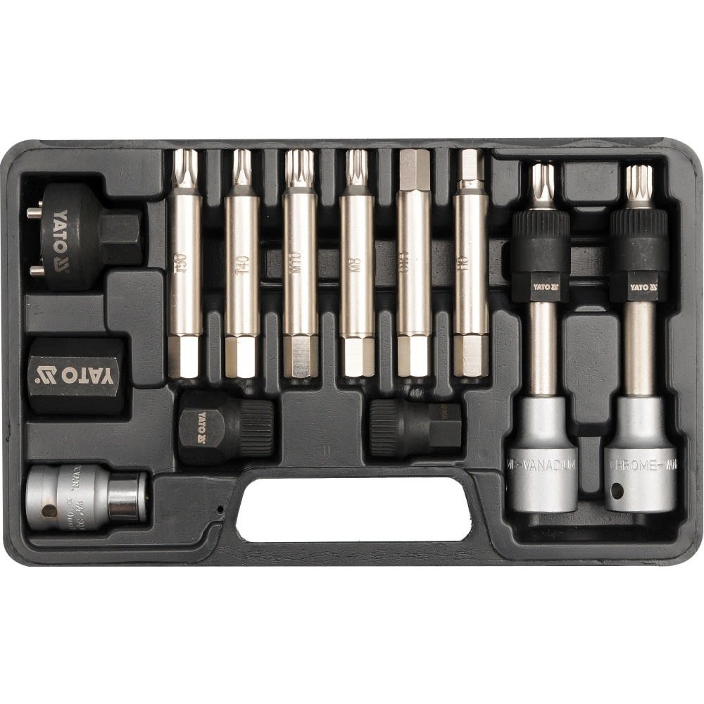 [24861] SET DADOS Y PUNTAS PARA ALTERNADOR 13PCS YATO