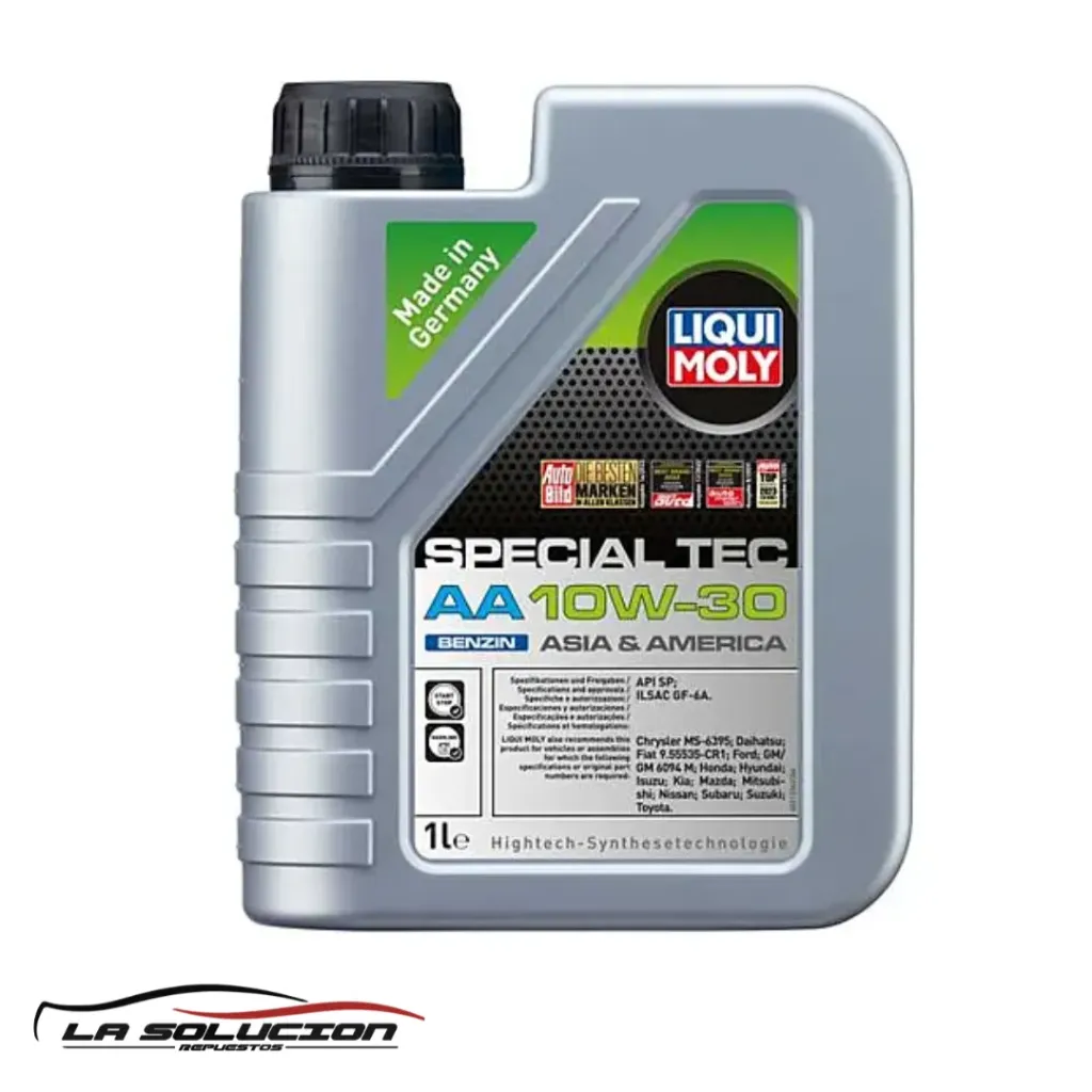 ACEITE 10W30 LIQUI MOLY SPECIAL TEC AA BENCINA 1 LITRO