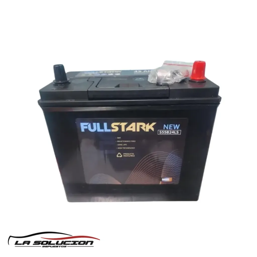 [25171] BATERIA 45 AMPERES FULLSTARK CCA 420 POSITIVO DERECHO BI-BORNE (S55B24LS)