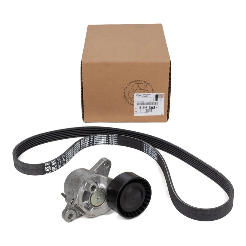 KIT CORREA ALTERNADOR PEUGEOT PARTNER 1.5 K9 C3 C4 208 2008 308 3008 1.5 BlueHDi 6PK-1151 ORIGINAL