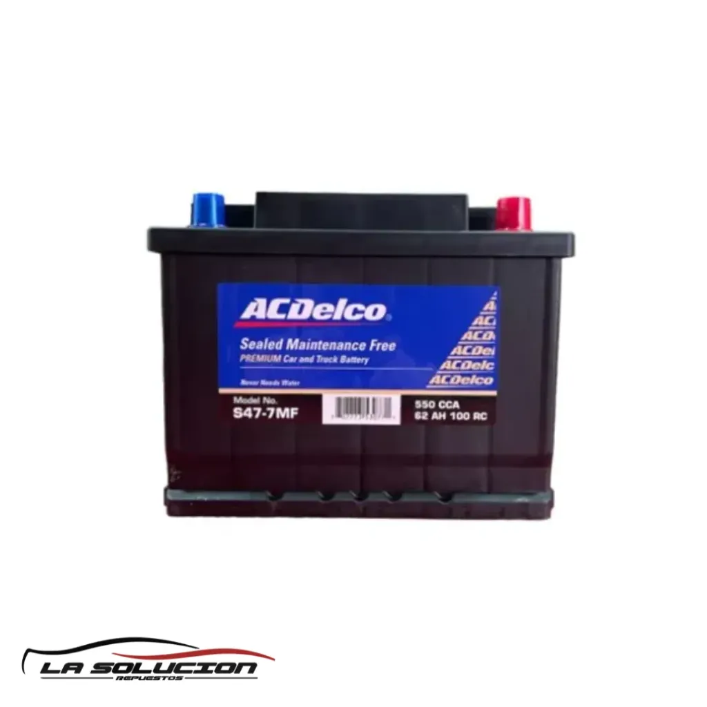 [269] BATERIA 62 AMPERES ACDELCO 550 CCA TIPO 55 DERECHO S47-7 (2723164)