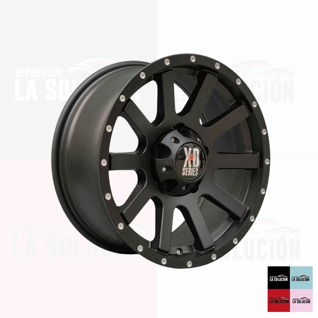 LLANTAS ARO 17X9  6X139 BAJA MB-MR