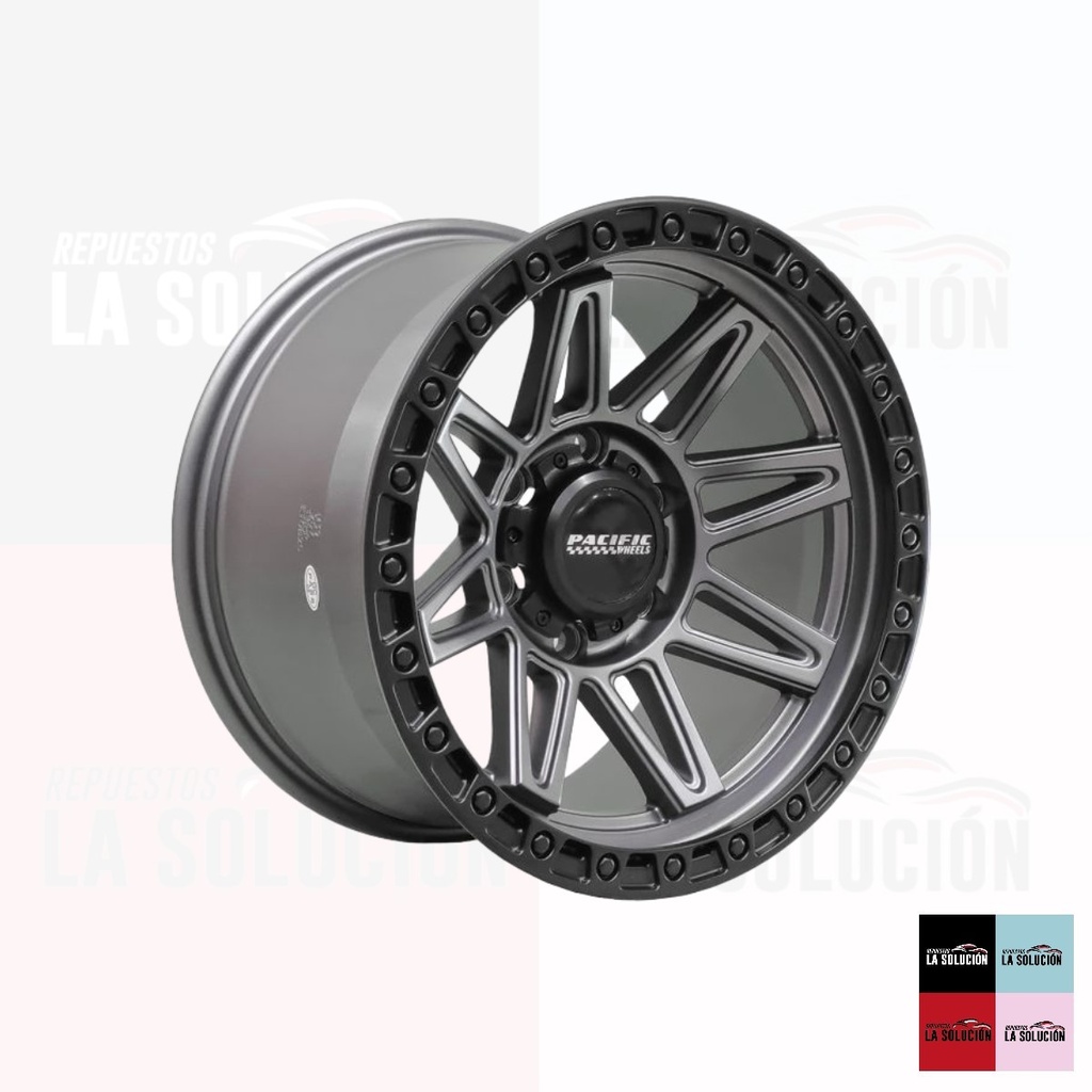 LLANTAS ARO 17X9  6X139 TRANTOR MB