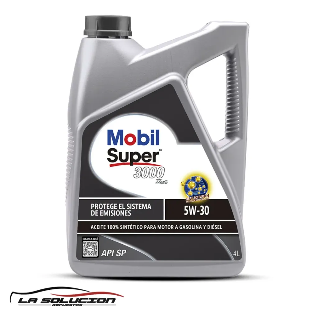 [1007] ACEITE MOBIL 5W30 4 LITROS SUPER 3000