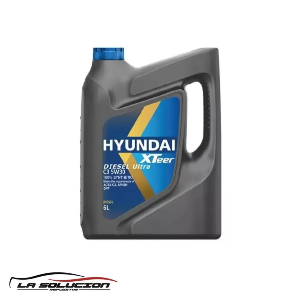 ACEITE HYUNDAI 5W30 6L DIESEL ACEA 3 C2/C3 DPF UB00